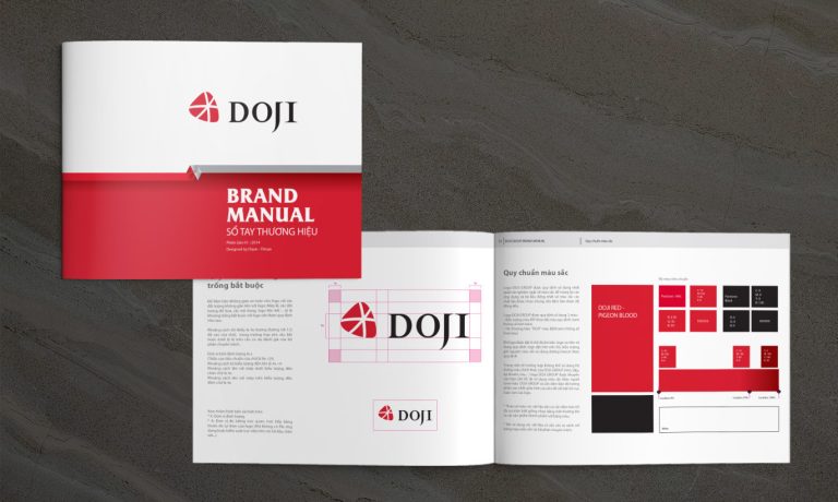 thiết kế bộ nhận diện thương hiệu nữ trang