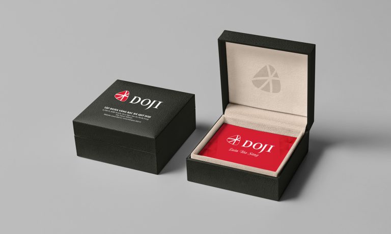 thiết kế bộ nhận diện thương hiệu nữ trang