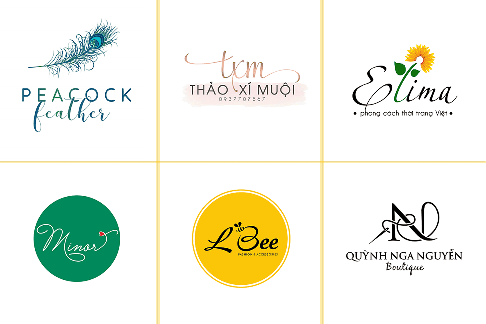 Thiết kế logo cửa hàng thời trang