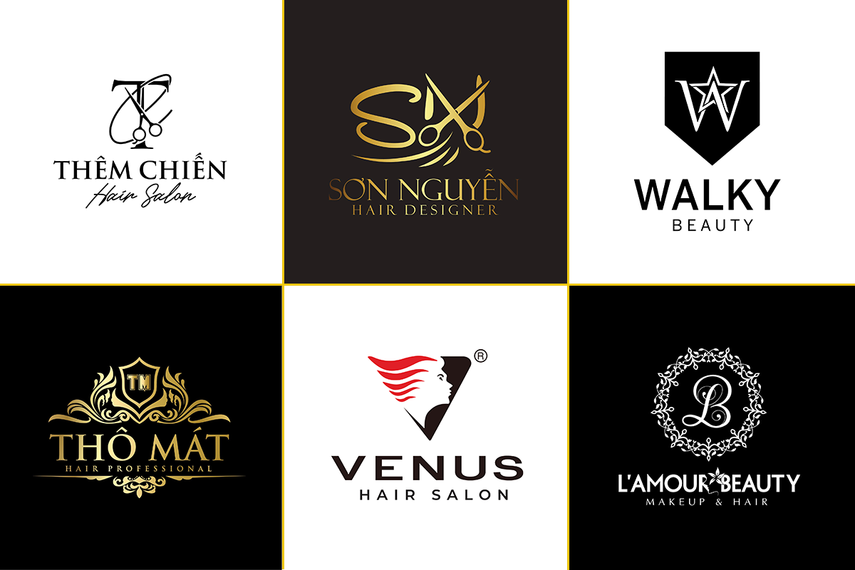 Thiết kế logo salon tóc