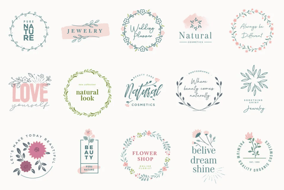 Bí quyết phối màu trong thiết kế logo shop mỹ phẩm thu hút khách hàng