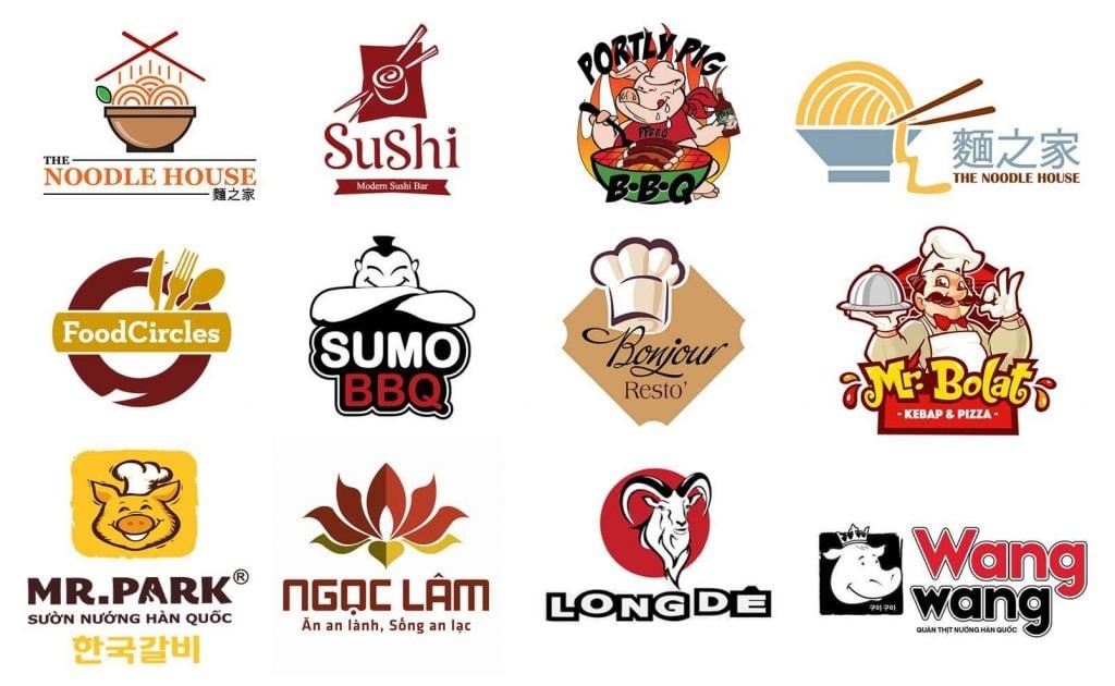 Tầm quan trọng và vai trò của logo cửa hàng đồ ăn