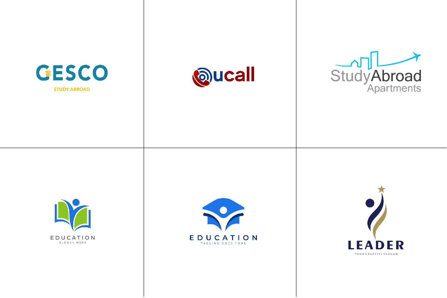 Tiêu chí cốt lõi của logo trung tâm du học chuẩn quốc tế