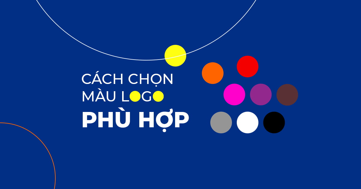 Lựa chọn màu logo phù hợp
