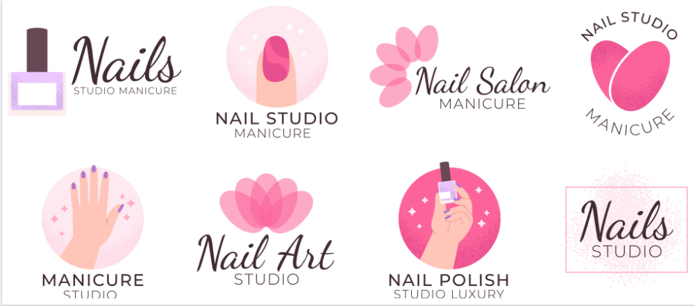 Những thiết kế logo tiệm nail đẹp, ấn tượng