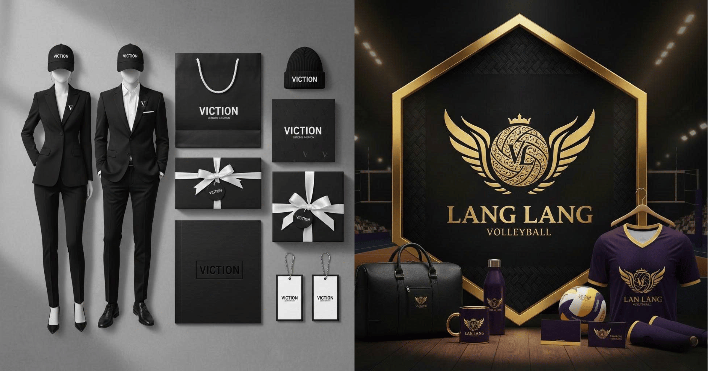 Thiết kế logo thời trang nam