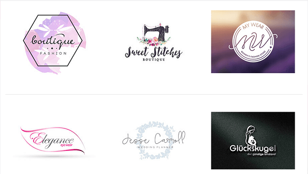 Thiết kế logo thời trang nữ