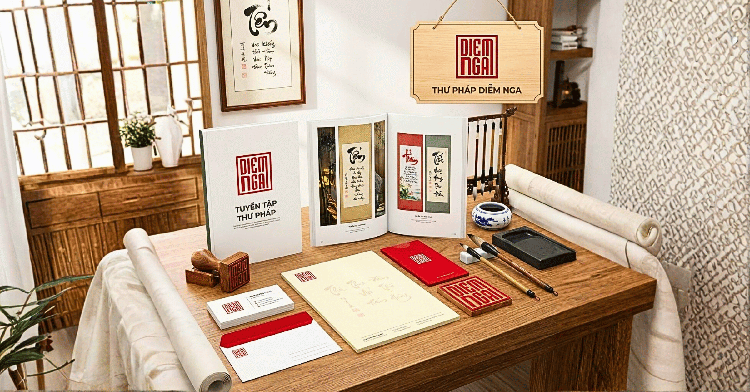 3 ý tưởng thiết kế logo thư pháp cho thương hiệu truyền thống và cao cấp