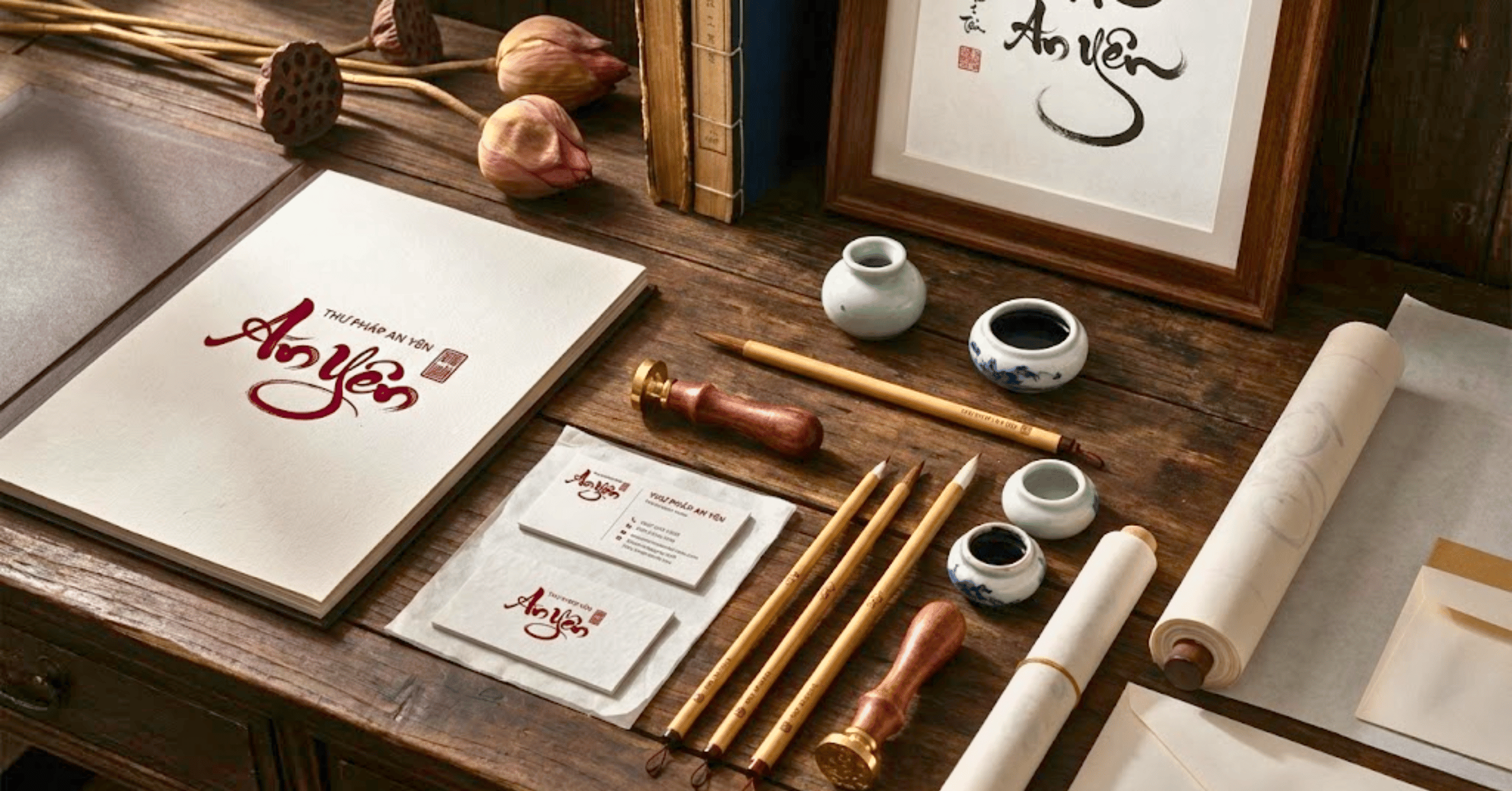 Thiết kế logo thư pháp đẹp