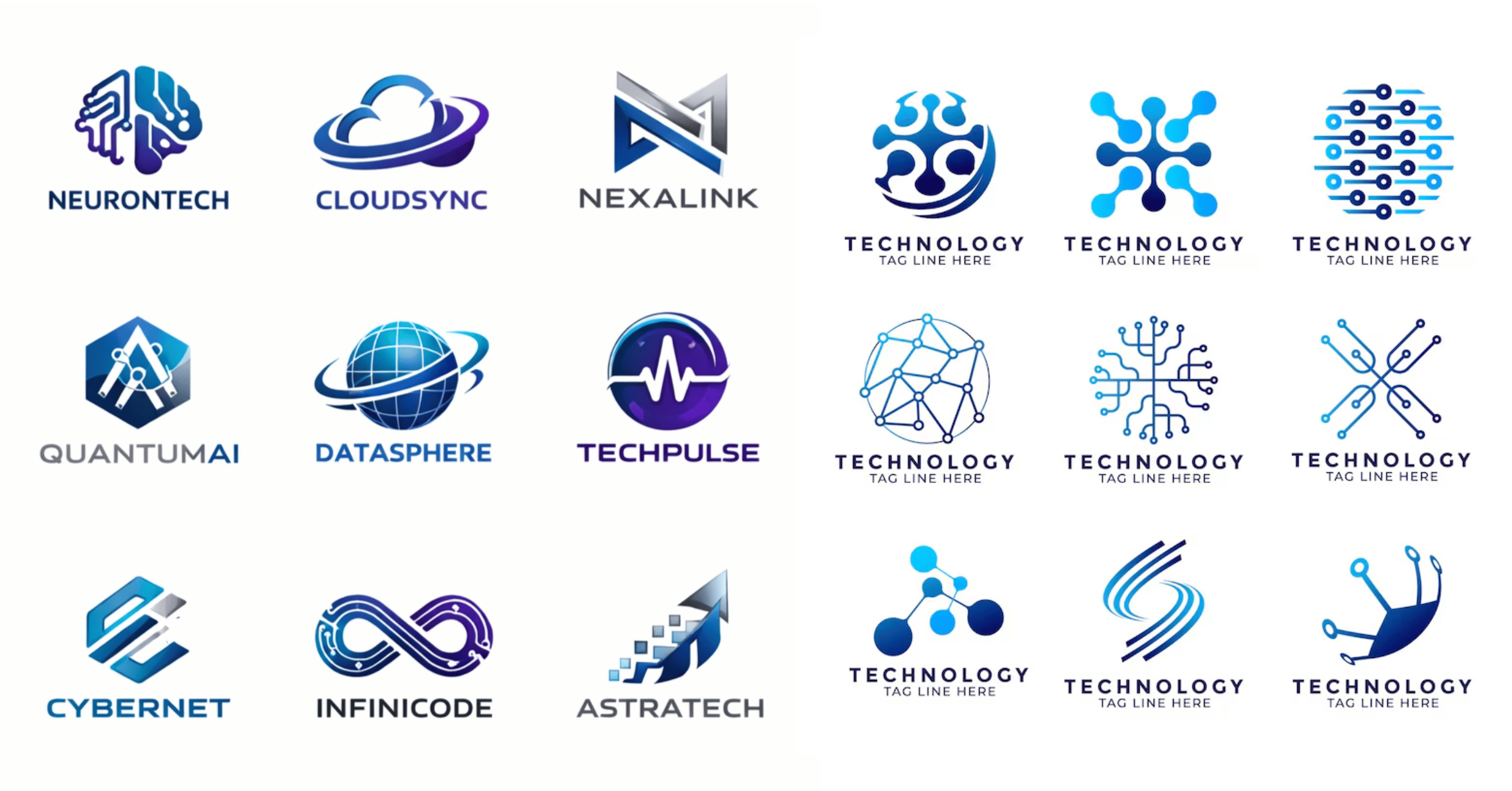 Xu hướng thiết kế logo công nghệ