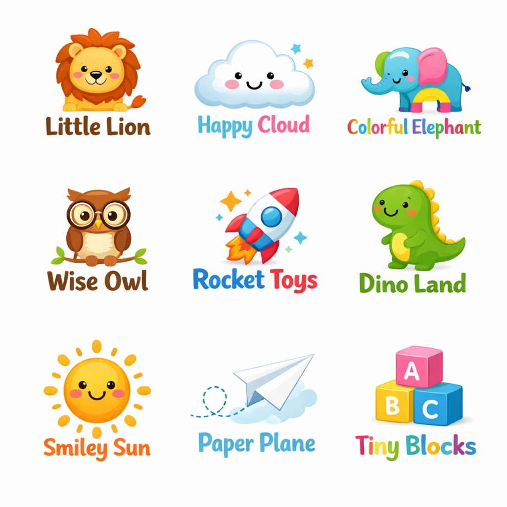 5 cách tạo nên một thiết kế logo thời trang trẻ em thu hút và ấn tượng