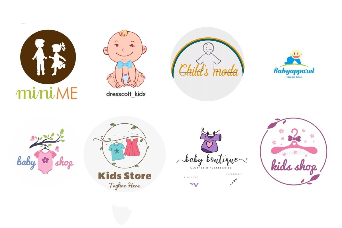 Tại sao thiết kế logo thời trang trẻ em lại quan trọng với doanh nghiệp