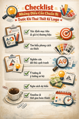 Checklist những điều cần biết khi thuê logo