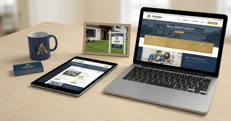 Thiết kế logo bất động sản