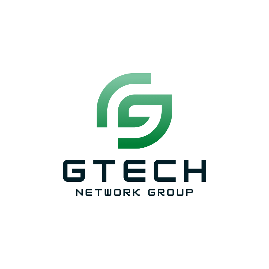 Logo biểu tượng công nghệ phong cách Gradient Logo biểu tượng công nghệ phong cách Gradient