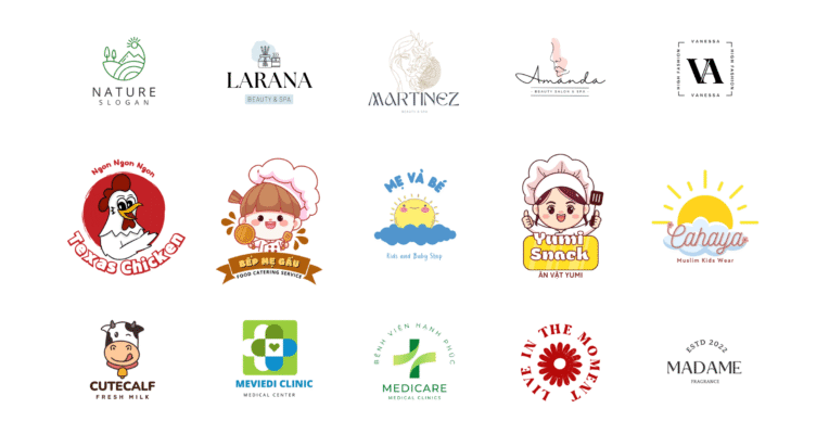 +99 mẫu logo thiết kế shop quần áo nữ đẹp 2