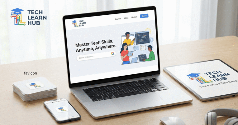 Thiết kế logo cho startup tech