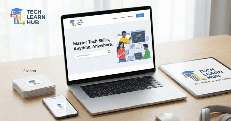 Thiết kế logo cho startup tech