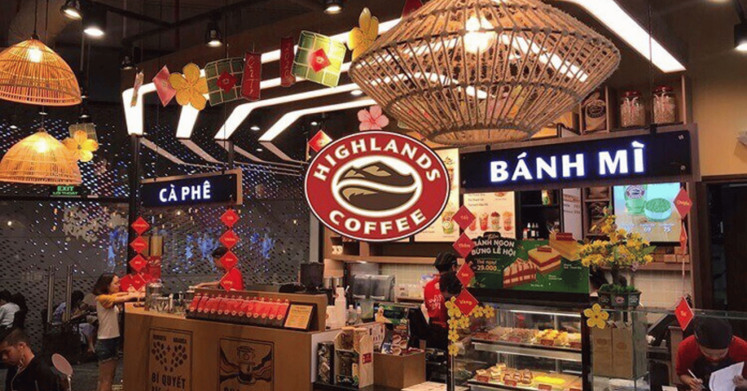 Thiết kế logo F&B nhượng quyền | Logo quán trà cà phê