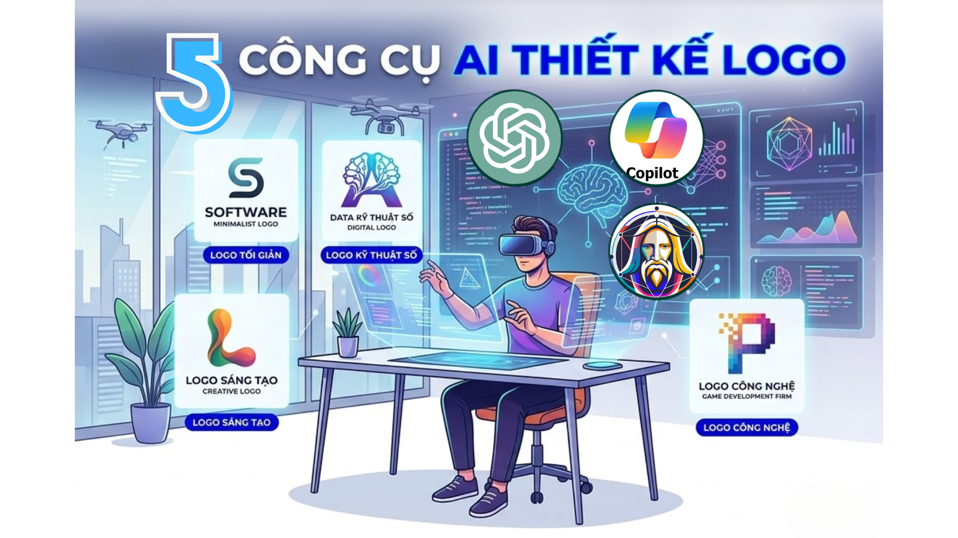 công cụ AI thiết kế logo miễn phí