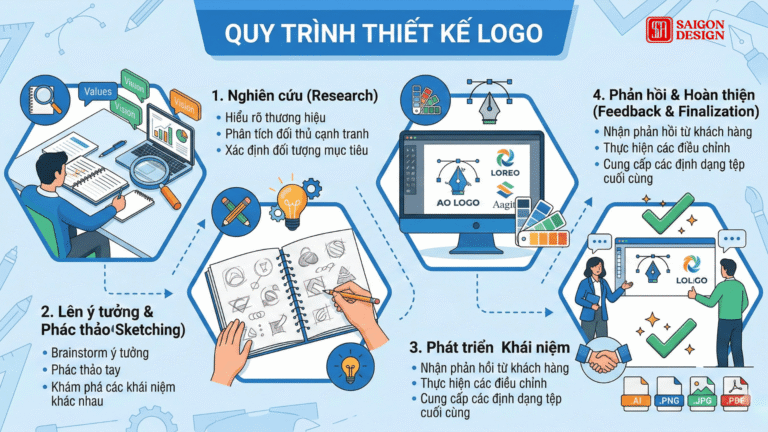 Quy trình thiết kế logo