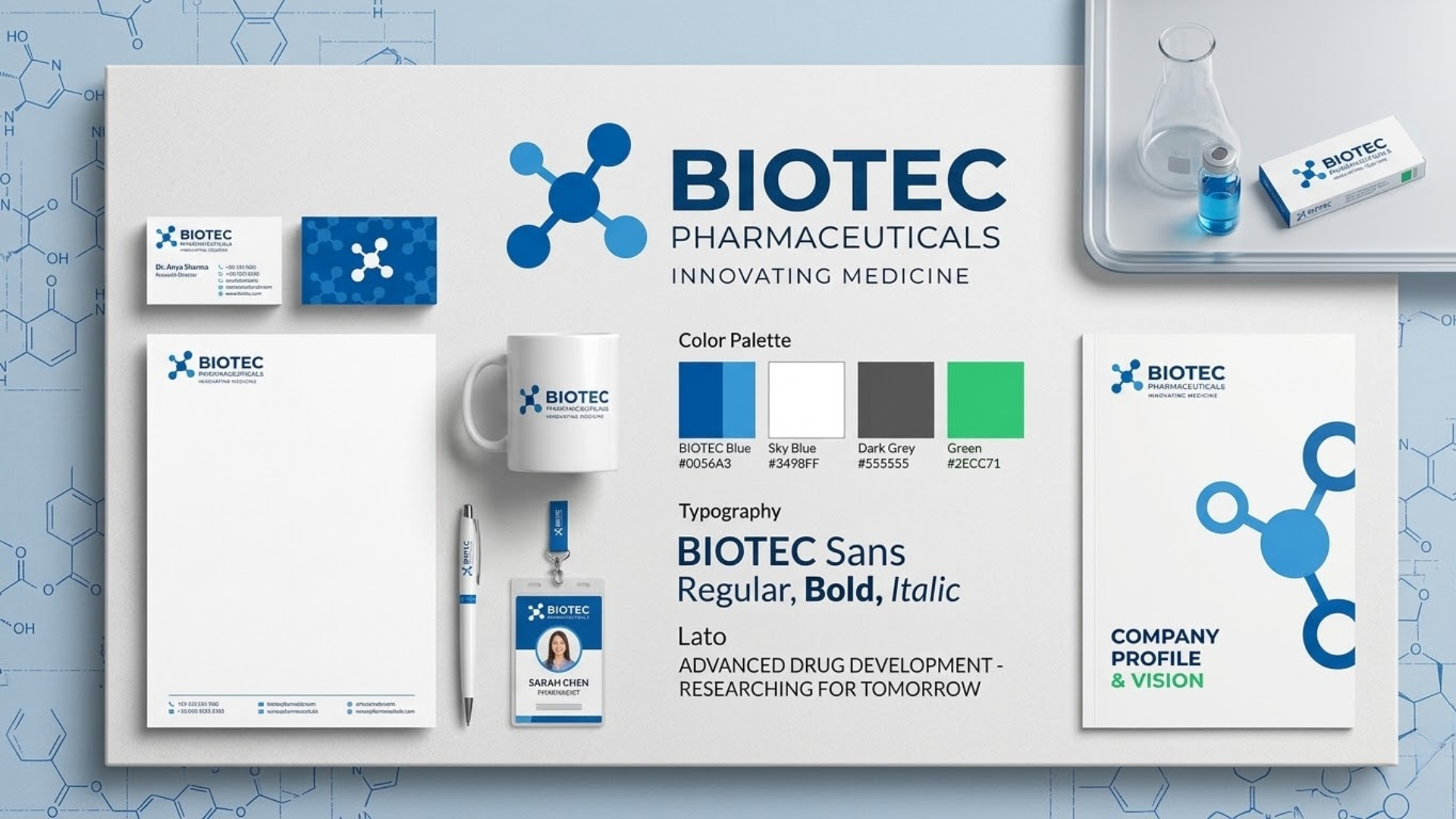 Thiết kế logo ngành dược phẩm y tế