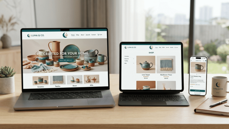 thiết kế website ecommerce