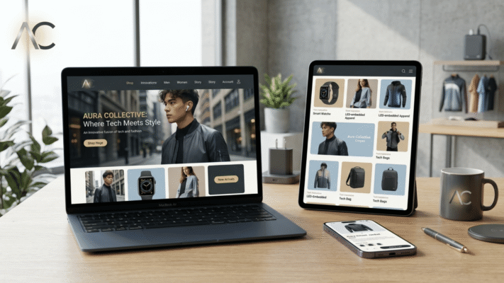 thiết kế website thời trang