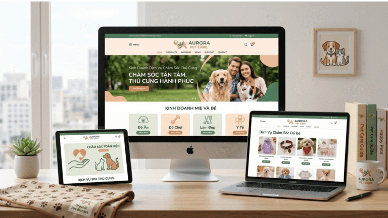 Thiết kế bộ nhận diện thương hiệu cửa hàng