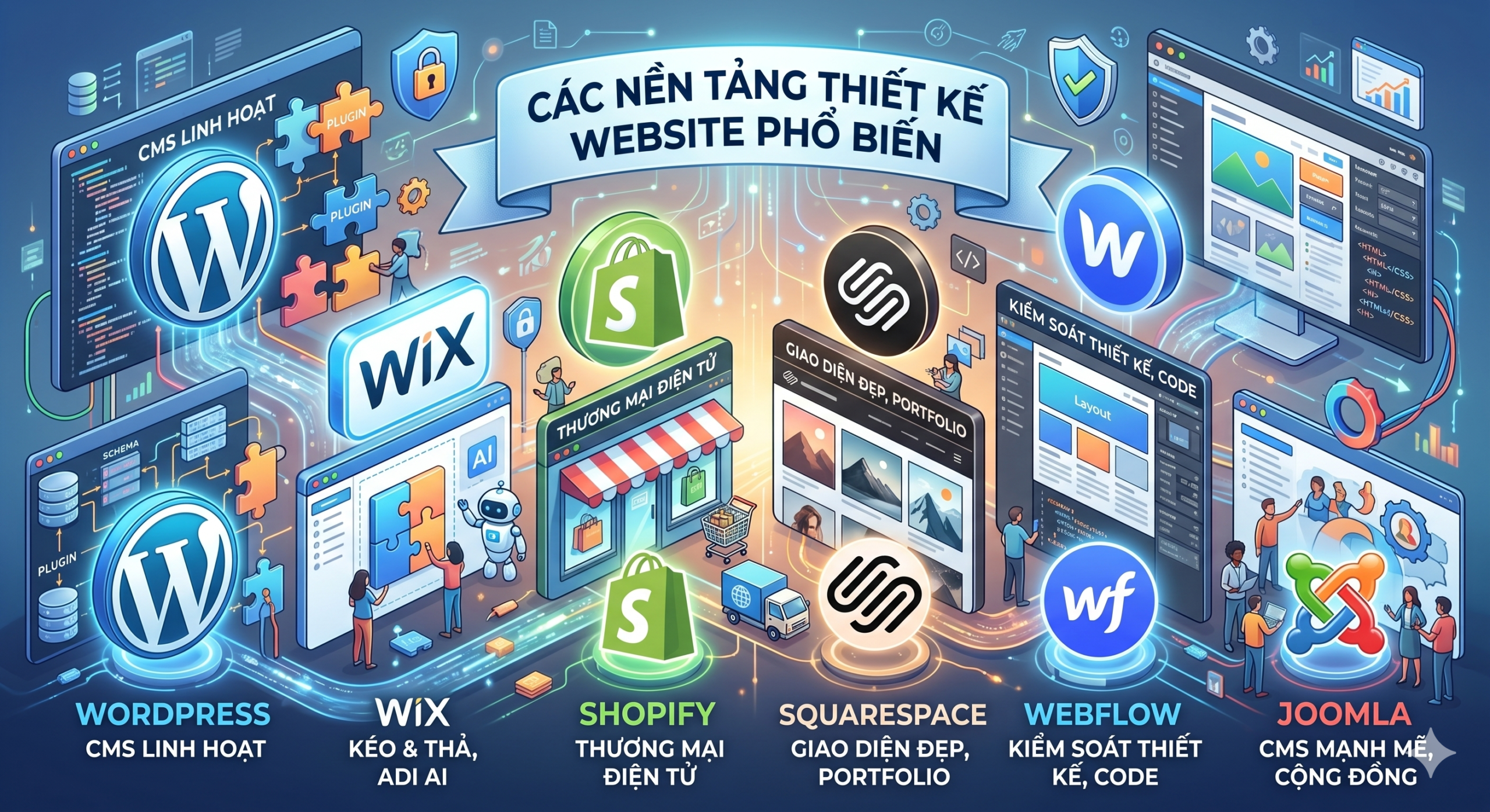 Nền tảng tốt để thiết kế website