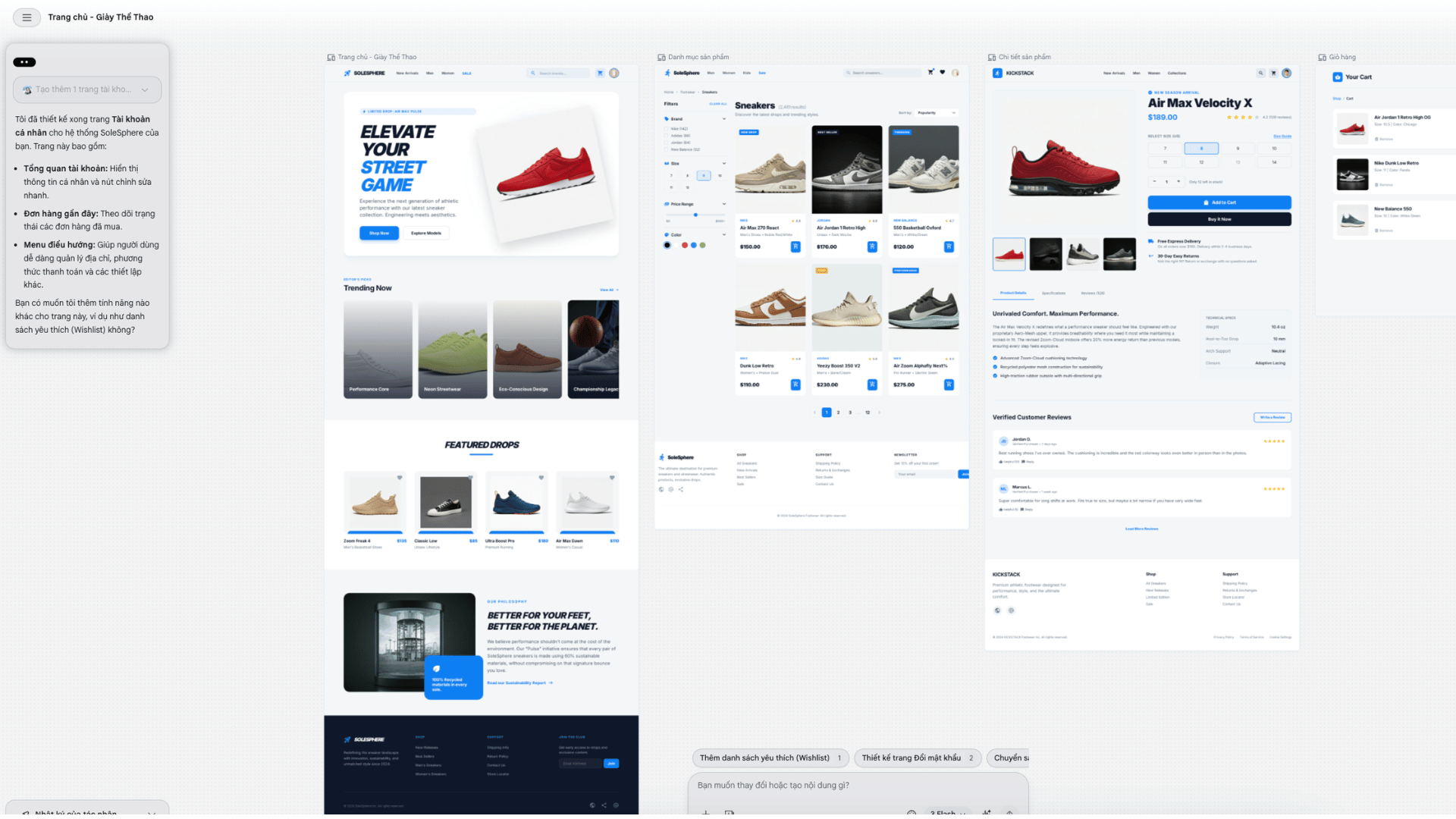 Thiết Kế Website bằng AI Google