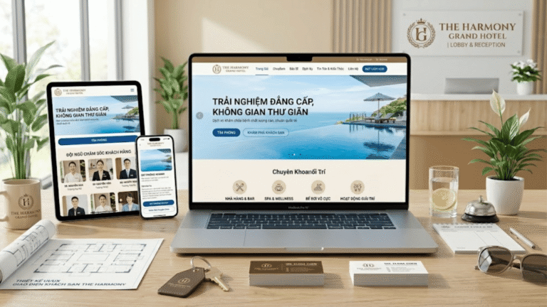 Thiết kế website khách sạn