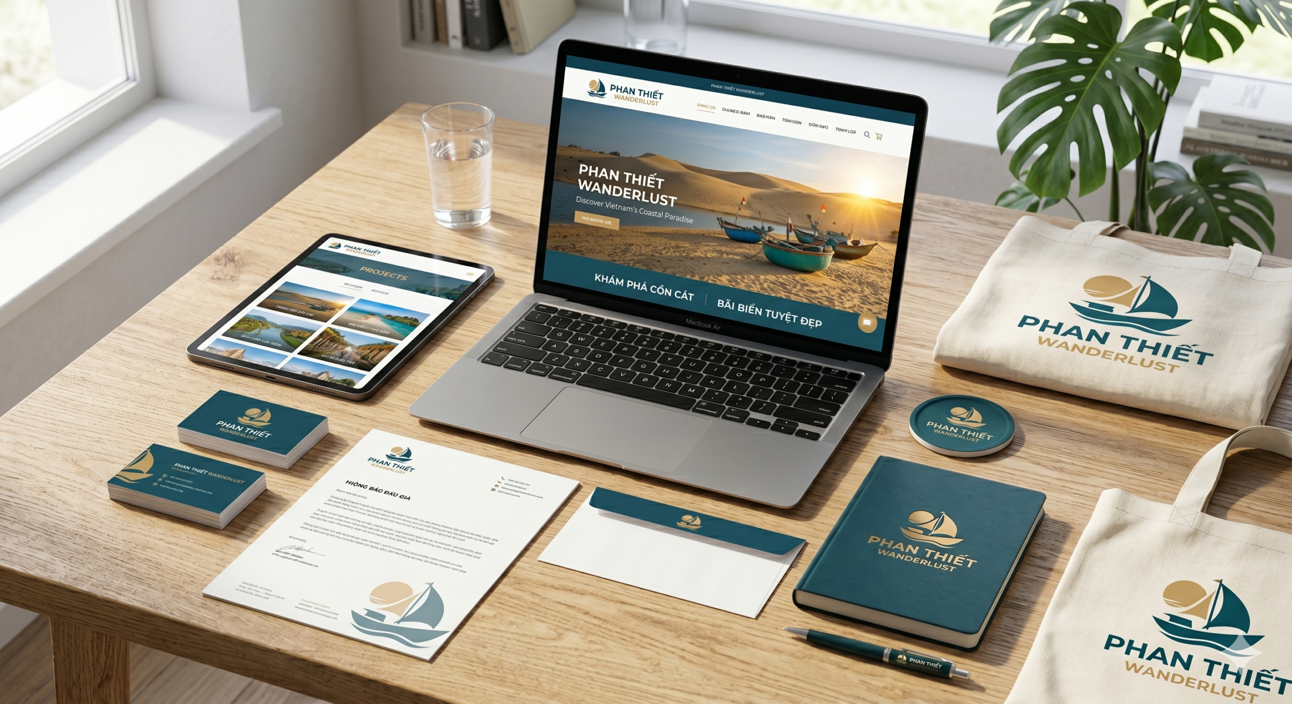 Thiết kế website du lịch Phan Thiết