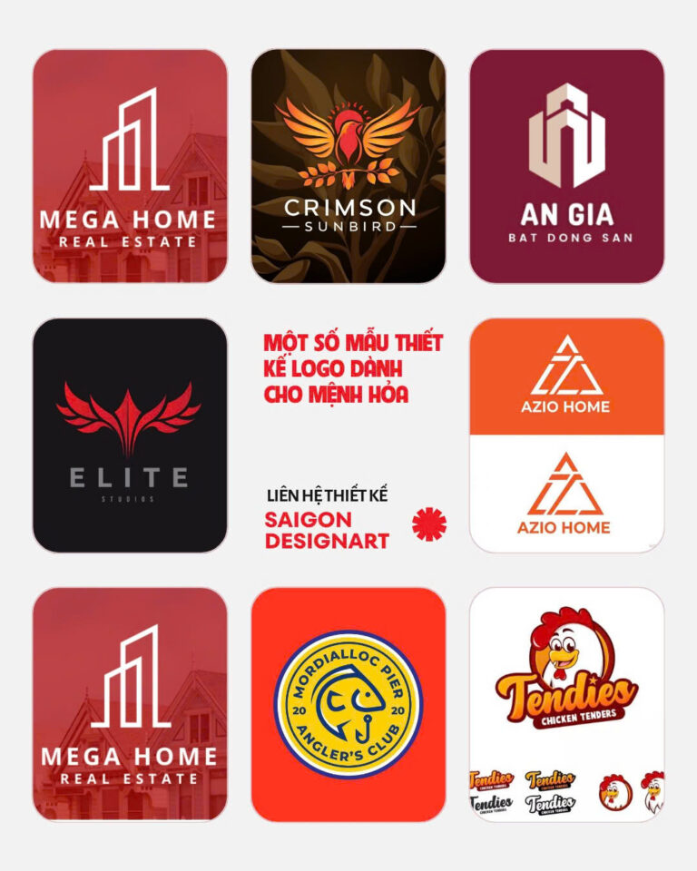 Thiết kế logo phong thủy mệnh Hỏa