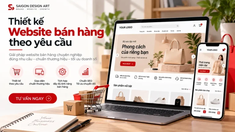 thiết kế website bán hàng theo yêu cầu