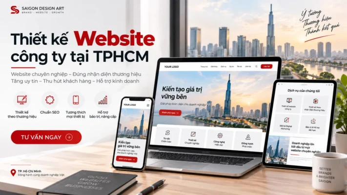thiết kế website công ty tại TPHCM