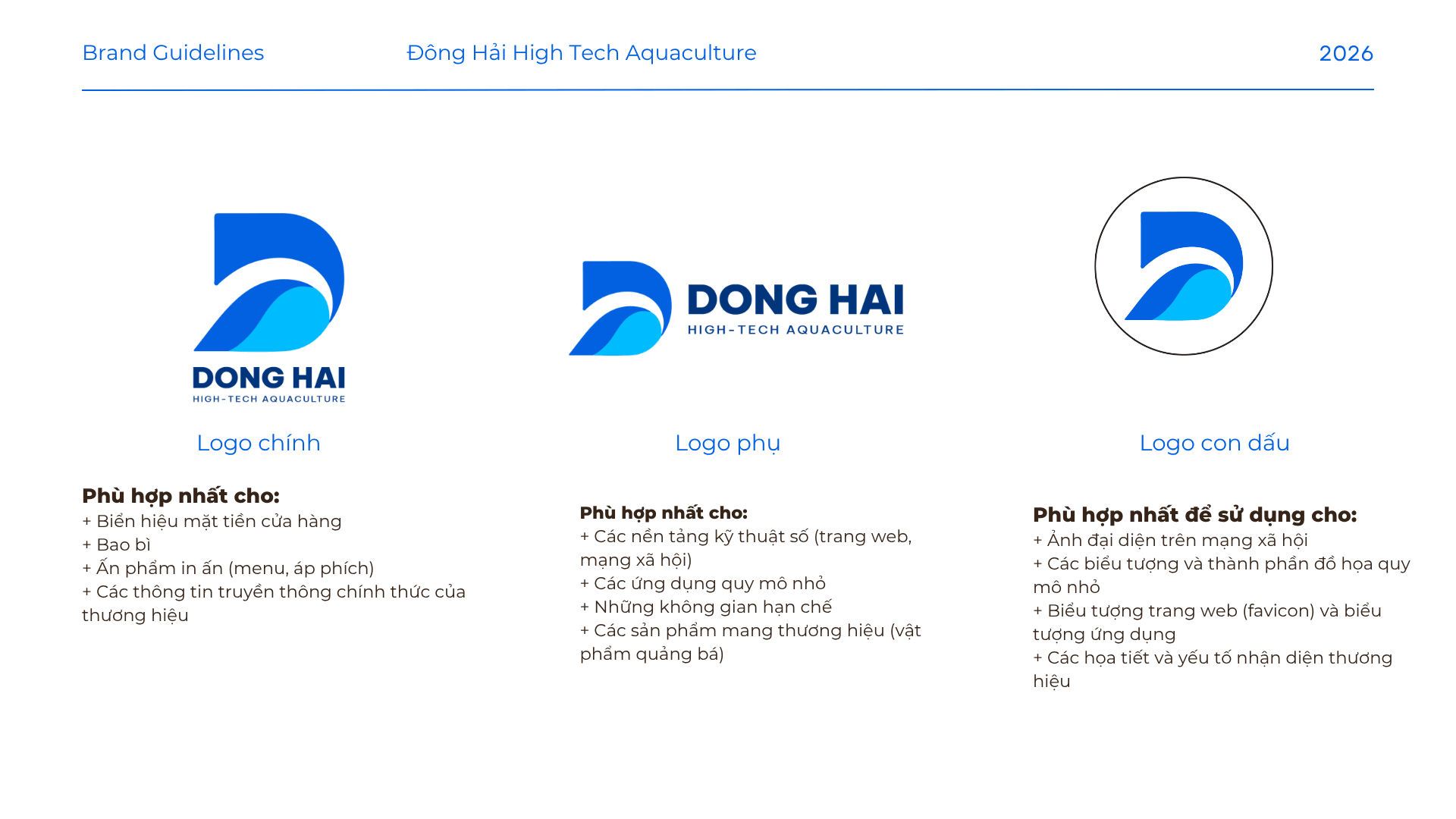 Hướng dẫn sử dụng logo