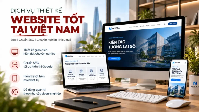 dịch vụ thiết kế web tốt tại việt nam