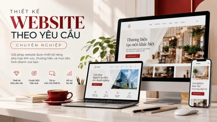 Thiết kế Website Theo Yêu Cầu Chuyên Nghiệp