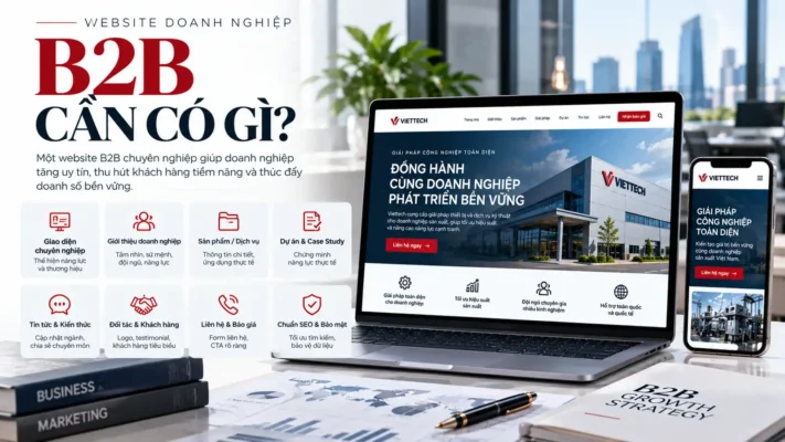 website doanh nghiệp B2B cần có gì