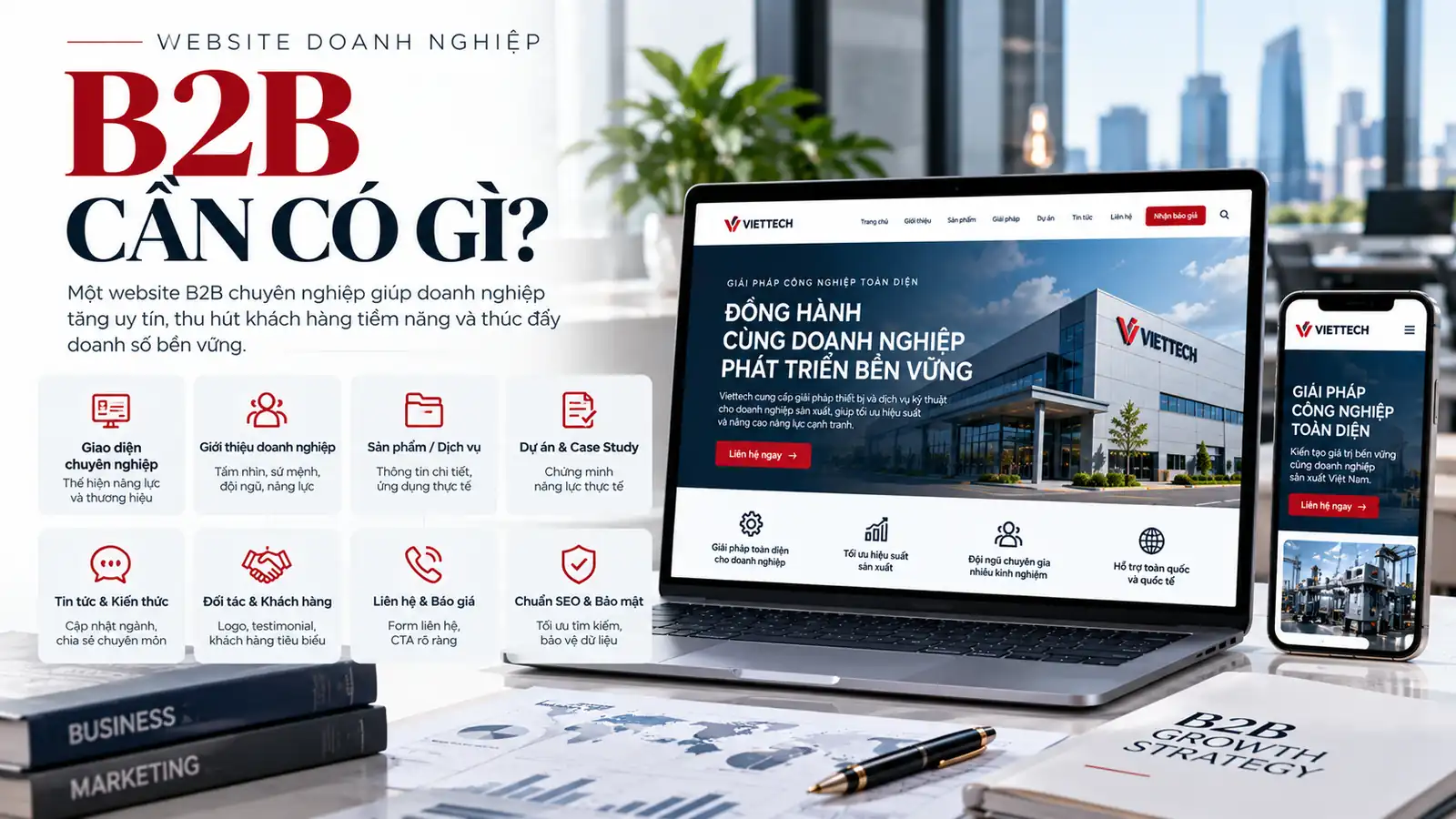 website doanh nghiệp B2B cần có gì